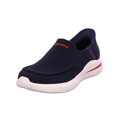 Afbeelding van Skechers DELSON 3.0 Sneaker Grigio da Uomo 210604 GRY, Navy Brei, 42.5 EU