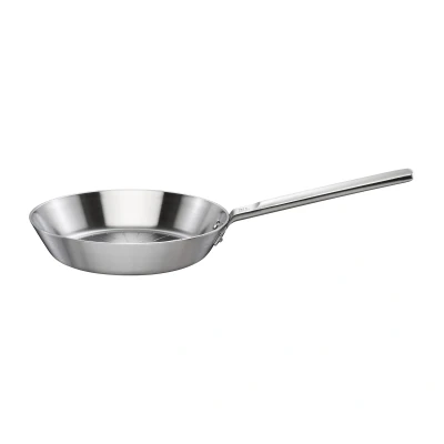 Afbeelding van Fiskars Norden RVS Koekenpan 24 cm Geschikt voor Inductie &amp; Alle Kookplaten Ongecoat