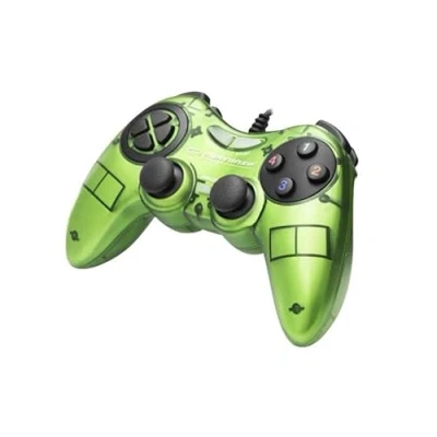 Afbeelding van Esperanza Fighter controller Bedrade Vibratie Gamepad voor PC Groen EGG105G