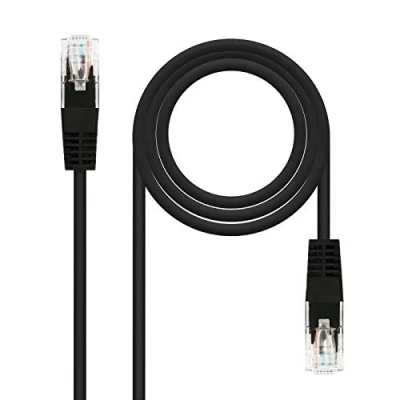 Afbeelding van Patchkabel Categorie 6 UTP NANOCABLE 10.20.0401 BK Zwart 1 m (1 m)