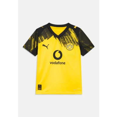 Afbeelding van Puma HOME Replica Unisex Voetbalshirt voor kinderen, Maat: 176, Faster yellow/black