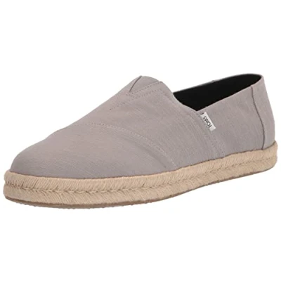 Afbeelding van TOMS ALP Espadrilles, Heren, Maat: 46, Grey Leer en textiel