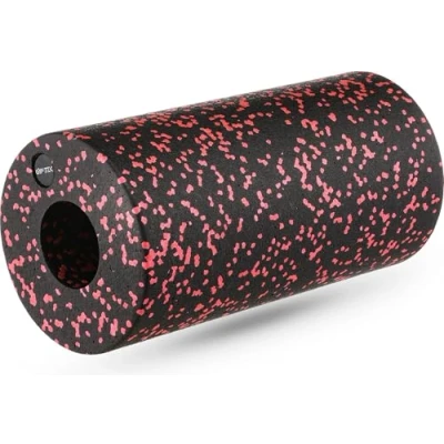 Afbeelding van Gymtek fasciarol, EPP Foam Roller, massageroller, wervelkolom, rug, massageroller voor functionele training, sporttoestellen rugmassage (zwart rood)