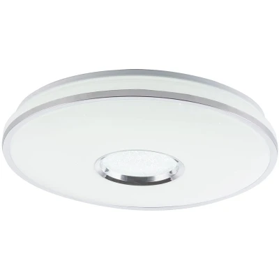 Afbeelding van Globo LED plafondlamp Rena, afstandsbediening, vierkant