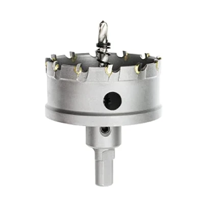 Afbeelding van Meccion TCT carbide gatenzaag boor, Op zwaar werk berekend Gatensnijder van industriële kwaliteit voor roestvrij staal, metaal, legering, gietijzer, koper (70mm)