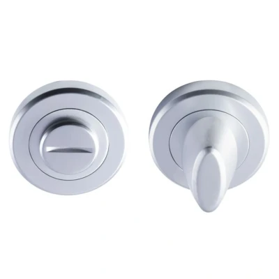 Afbeelding van Serozzetta Badkamersluiting rond gepolijst Chrome