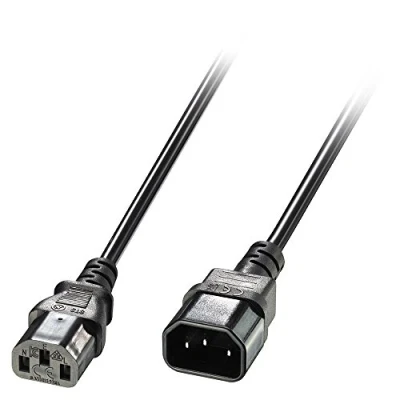 Afbeelding van LINDY 30321 IEC 0,5 m verlengkabel P1 zwart 1