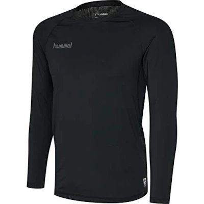Afbeelding van Hummel HML First Performance Longsleeve, Heren, Maat: Large, Black