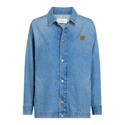 Afbeelding van Calvin Klein Jeans Relaxed Overhemd, Dames, Maat: XS, Denim light