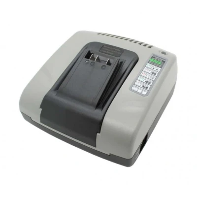 Afbeelding van Lader geschikt voor Bosch batterij 2607336039, max. 3 Ah laadstroom, twee USB uitgangen, inclusief voeding