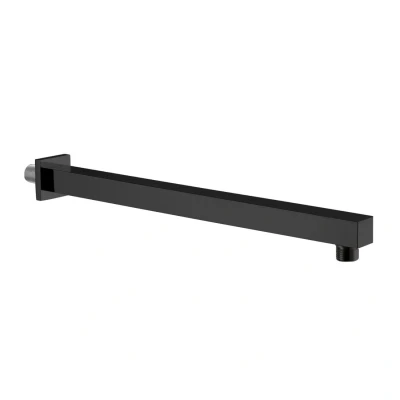 Afbeelding van Muuruitloop Sapho Vierkant 40 cm Mat Zwart