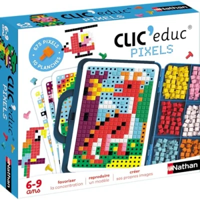 Afbeelding van CLIC&#039;educ Pixels, 675 stuk(s), 6 jaar, Jongen/meisje, Kind, Meerkleurig, 9 jaar