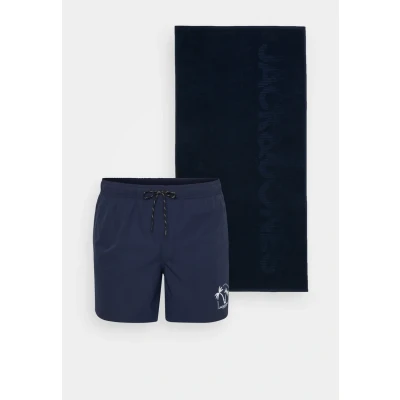 Afbeelding van Jack &amp; Jones Jpstmaui Beach SET Zwemshorts, Heren, Maat: Small, Navy blazer