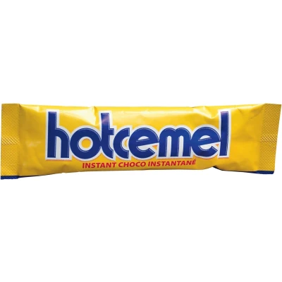 Afbeelding van Hotcemel chocoladepoeder, 30 g, pak van 100 zakjes chocolademelk