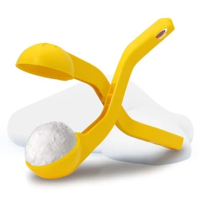 Afbeelding van JAMARA 460396 Snow Play sneeuwbaltang 38 cm sneeuwballen (ca. 7 diameter) in seconden vormen, nooit meer koude handen, zijn pluizig en niet zo hard als de handgemaakt, geel