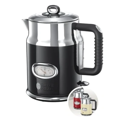 Afbeelding van Russell Hobbs 21671 70 Retro Classic Waterkoker, 1,7L, 2400 Watt, Zwart