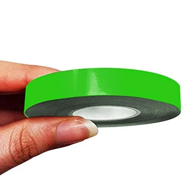 Afbeelding van 4R Quattroerre.it 10500 Trim Strepen zelfklevende strips voor auto&#039;s, Kawa groen, 10 mm x mt