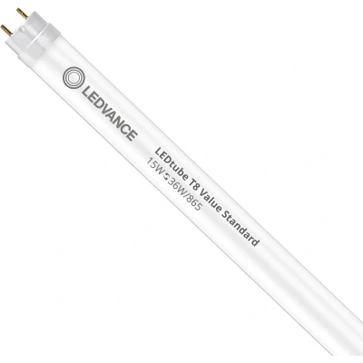 Afbeelding van Ledvance LED Buis T8 Value (EM/Mains) Standard Output 15W 1800lm 865 Daglicht 120cm Vervangt 36W