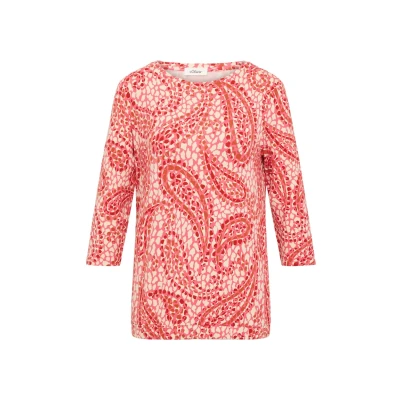 Afbeelding van s.Oliver Longsleeve, Dames, Maat: 32, Himbeere