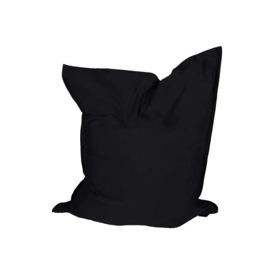 Afbeelding van Zitzak outdoor olefin uni zwart 140x110x20 cm