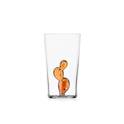 Afbeelding van Ichendorf Desert Plant longdrinkglas cactus amber