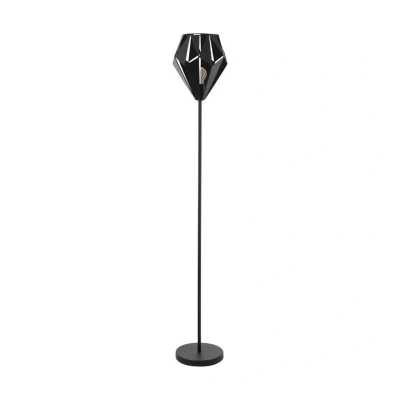 Afbeelding van EGLO Carlton 5 Vloerlamp E27 152,5 cm Zwart