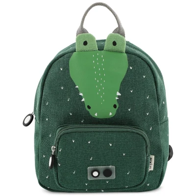 Afbeelding van Trixie Mr. Crocodile Rugzak S green Kindertas Schooltas