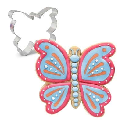 Afbeelding van Ann Clark Cookie Cutters Grote Vlinder/Mot Koekjesvorm, 10,8 cm