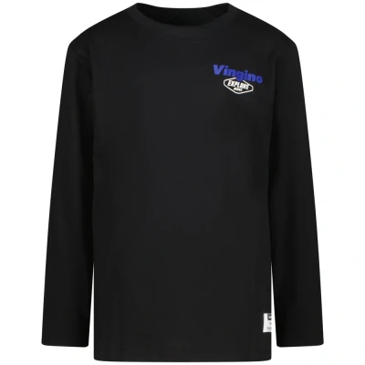 Afbeelding van Vingino longsleeve Jackos met backprint zwart