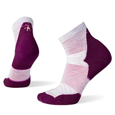 Afbeelding van Sok Smartwool Women Run Targeted Cushion Ankle Socks Purple Eclipse L