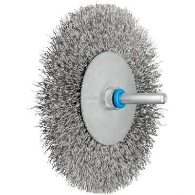Afbeelding van PFERD 43701020 POS ronde borstel ongetordeerd RBU Ø 100 x 10 mm schacht Ø 6 mm roestvrijstalen draad 0,30 10 stuk(s)