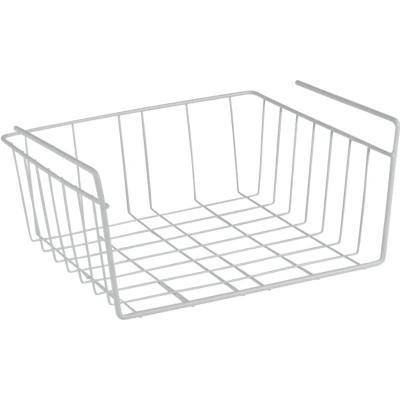 Afbeelding van Metaltex Hangmand 30X26X14 Cm Wit/Metaal