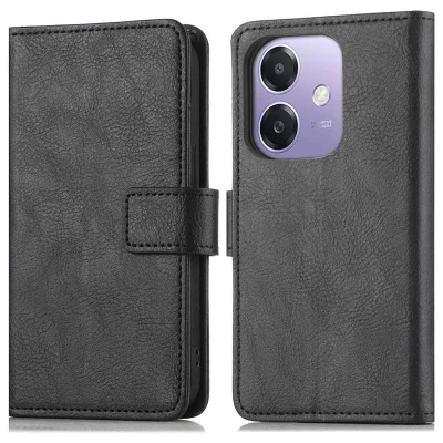 Afbeelding van Oppo A40M Hoesje Kunstleder imoshion Bookcase Zwart Telefoonhoesje