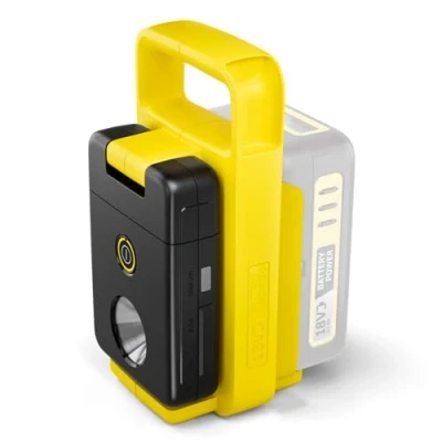 Afbeelding van Kärcher Multifunctionele acculamp MFL 2 18, optimale verlichting in het donker en bij vrijetijdsactiviteiten, helderheidsniveaus, draaibare lichtkop, als powerbank te gebruiken