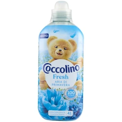 Afbeelding van Coccolino Wasverzachter concentraat voor lentelucht, wasmachine, met Stay Fresh technologie, fruitige noten, roze en sandelhout, formaat tot 42 wasbeurten, 980 ml