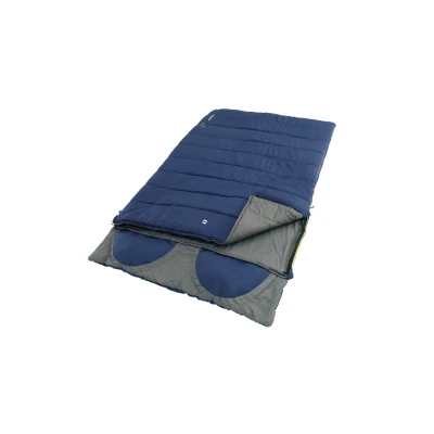 Afbeelding van Outwell Contour Lux Double Imperial Omkeerbare Deken Slaapzak Blauw 220 cm