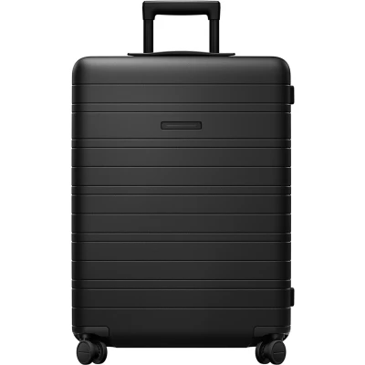 Afbeelding van Horizn Studios H6 Essential Check In Trolley M all black Harde Koffer