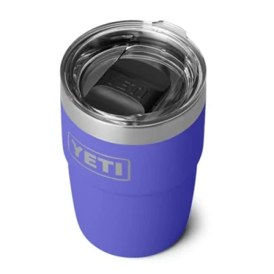 Afbeelding van YETI Rambler Cup, Vacuum Insulated Stainless Steel Stackable Cup with Magslider Lid, Ultra Marine Violet, 8 oz (237 ml)