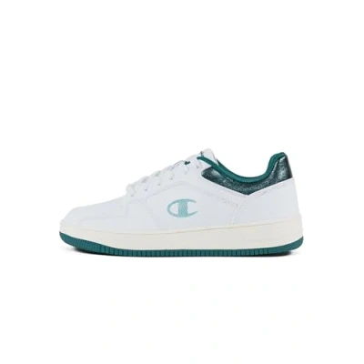 Afbeelding van Champion RD18 Foil W Low, damessneakers, wit/donkergroen (WW010), 39 EU, Wit Donkergroen Ww010, EU