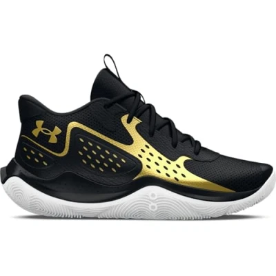 Afbeelding van Under Armour JET 23 Basketbalschoenen, Heren, Maat: 45.5, Black Textiel