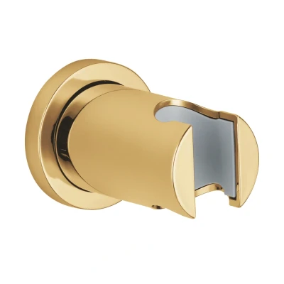 Afbeelding van Grohe rainshower wanddouchehouder met ronde rozet kleur cool sunrise 27074gl0