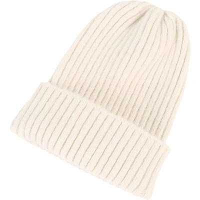 Afbeelding van Beanie Knitted Muts Crème Gebreide One Size Fashion Favorite