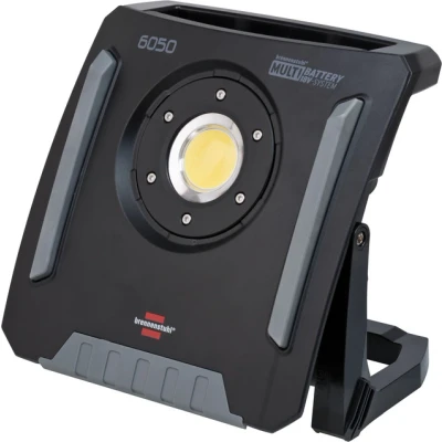 Afbeelding van Brennenstuhl multi batterij led bouwlamp hybride 6050 mh werklamp 60w compatibel met 18v batterijen van 7 verschillende powertool fabrikanten 1173
