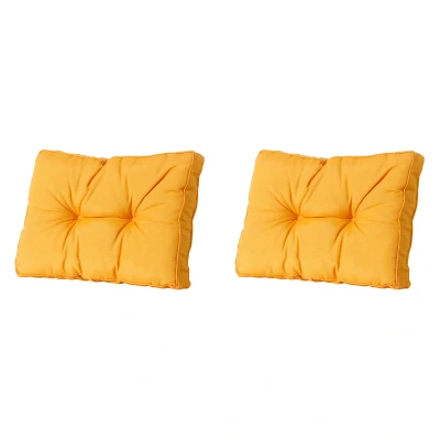 Afbeelding van Madison Florance Zitkussen Panama golden glow Ca. 43x60 cm Set van 2