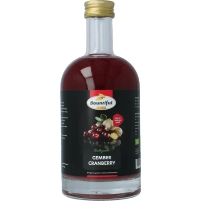 Afbeelding van Bountiful gember sap cranberry bio 500ml