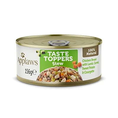 Afbeelding van Applaws Hondenvoeding Taste Toppers Kip met lam stoofpotje 156 gr. per 12 stuks
