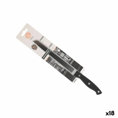 Afbeelding van Broodmes MasterChef 20 cm Zwart Zilverkleurig (18 Stuks)