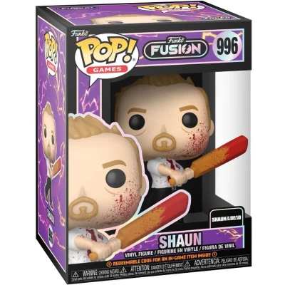 Afbeelding van Funko Pop! Games: Fusion Shaun of The Dead Vinyl figuur om te verzamelen Cadeau idee Officiële Producten Speelgoed voor Kinderen en Volwassenen Video Games Fans