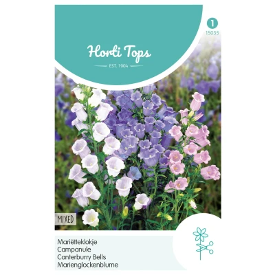 Afbeelding van Campanula, Mariëtteklokje enkelbloemig gemengd