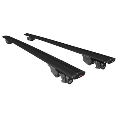 Afbeelding van Compatibel met Mini Clubman 2016 2023 dakdrager Hook bagagedrager relingdrager sleutel aluminium zwart